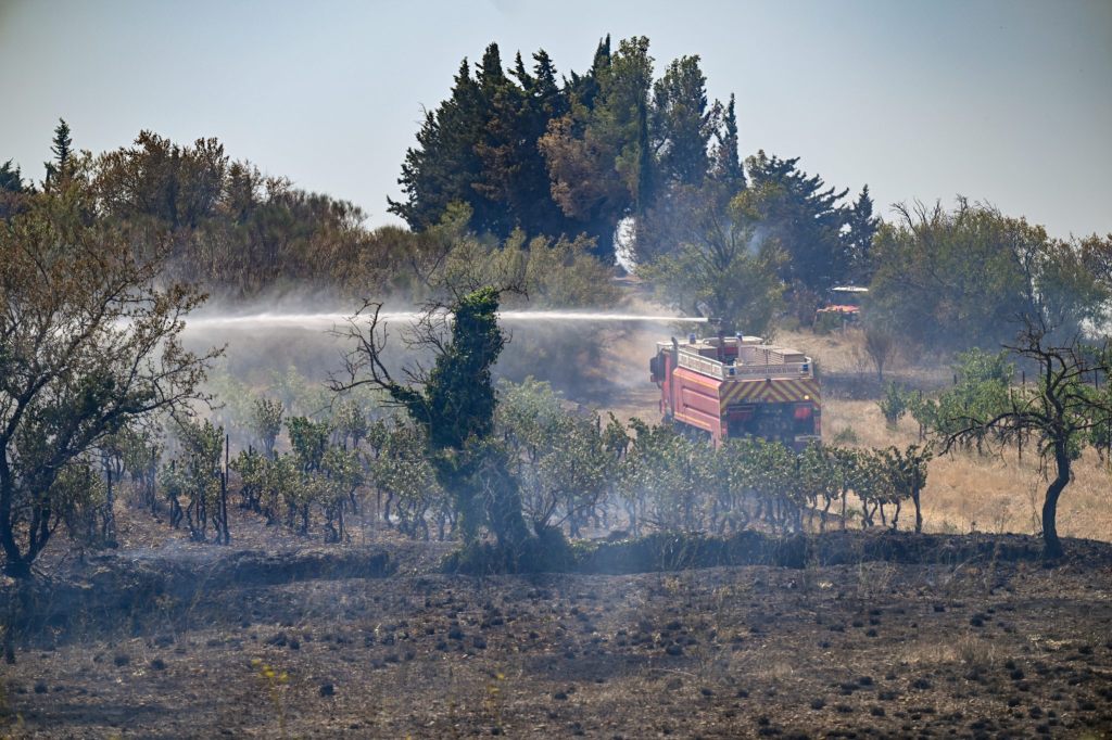 Grossbrand in Südfrankreich hält die Feuerwehr weiterhin auf Trab