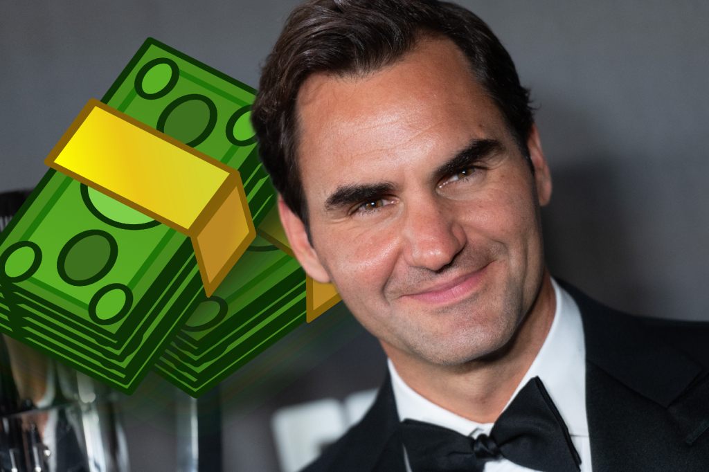 Als achter Sportler: Roger Federer ist neuerdings Milliardär