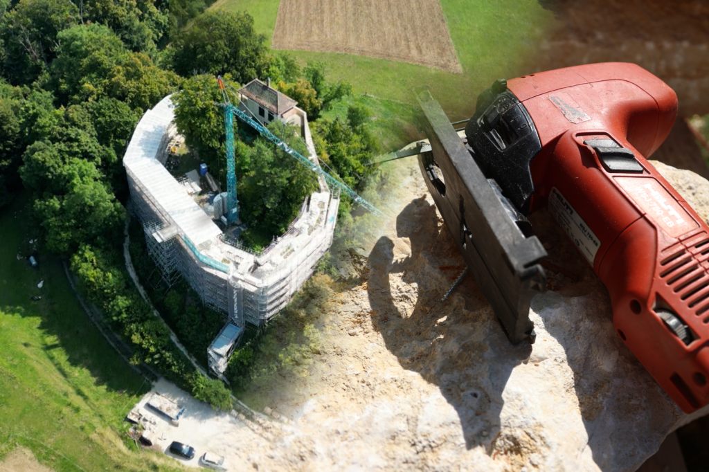 Stein für Stein: Die Ruine Neu Schauenburg wird vor dem Zerfall gerettet