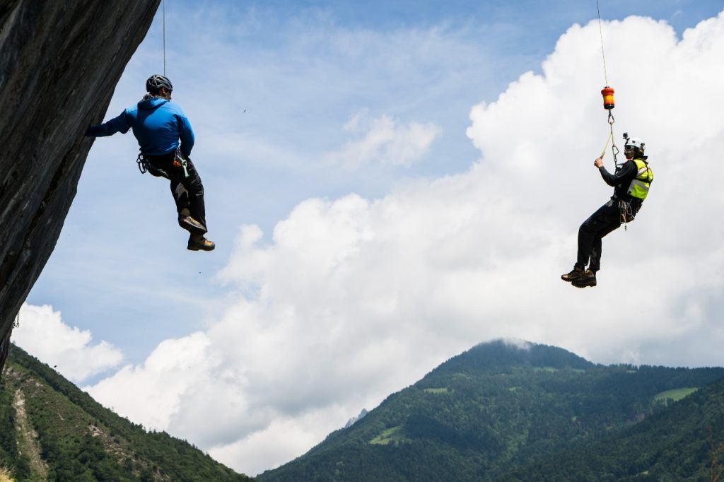 Bergsteigergruppe aus Notlage befreit