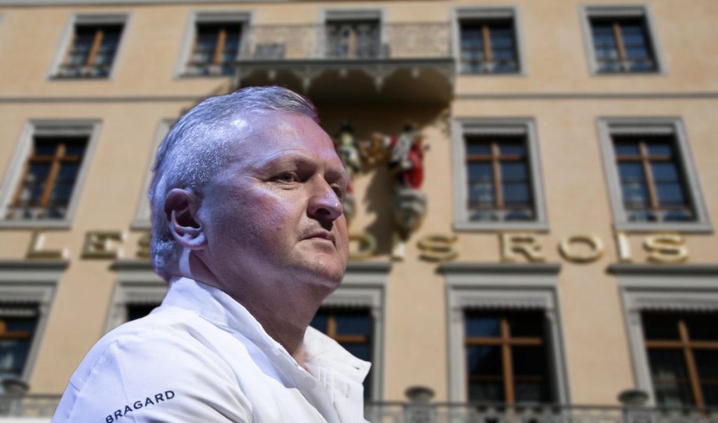 Chefkoch Peter Knogl wird auf dem Spalenberg verewigt