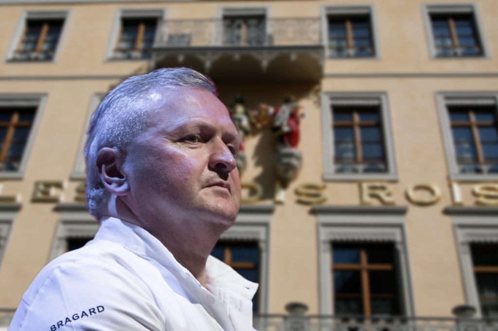 Chefkoch Peter Knogl wird auf dem Spalenberg verewigt
