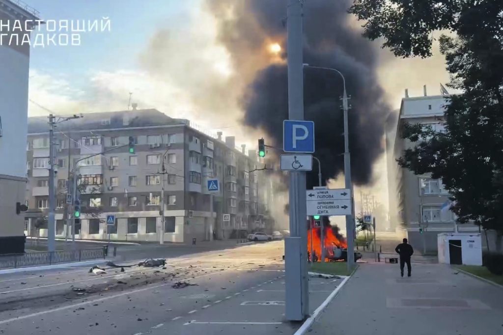 Blackout in Grossstadt Belgorod nach ukrainischem Angriff