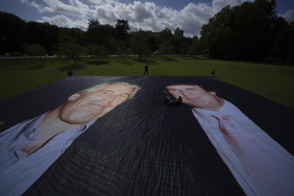 Worte ohne Taten? Trump liess sich in Grossbritannien feiern