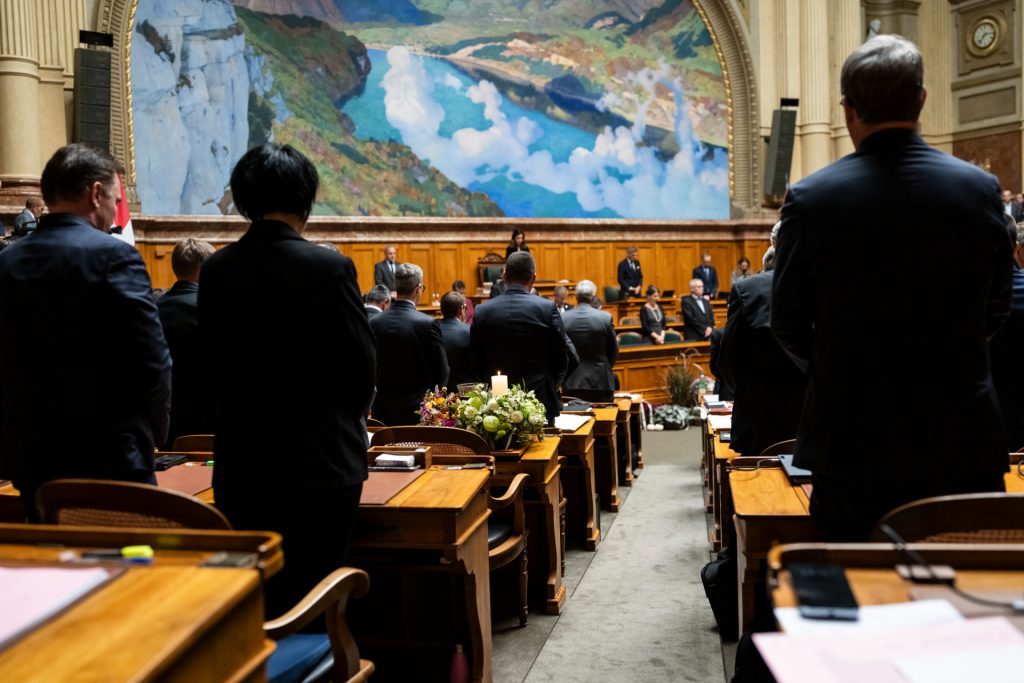 Nationalrat trauert um verstorbenen Zürcher Kollegen Alfred Heer