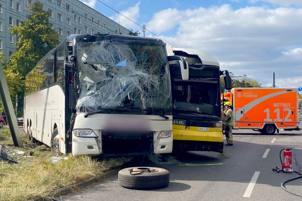 Viele Verletzte bei Unfall im Zentrum Berlins