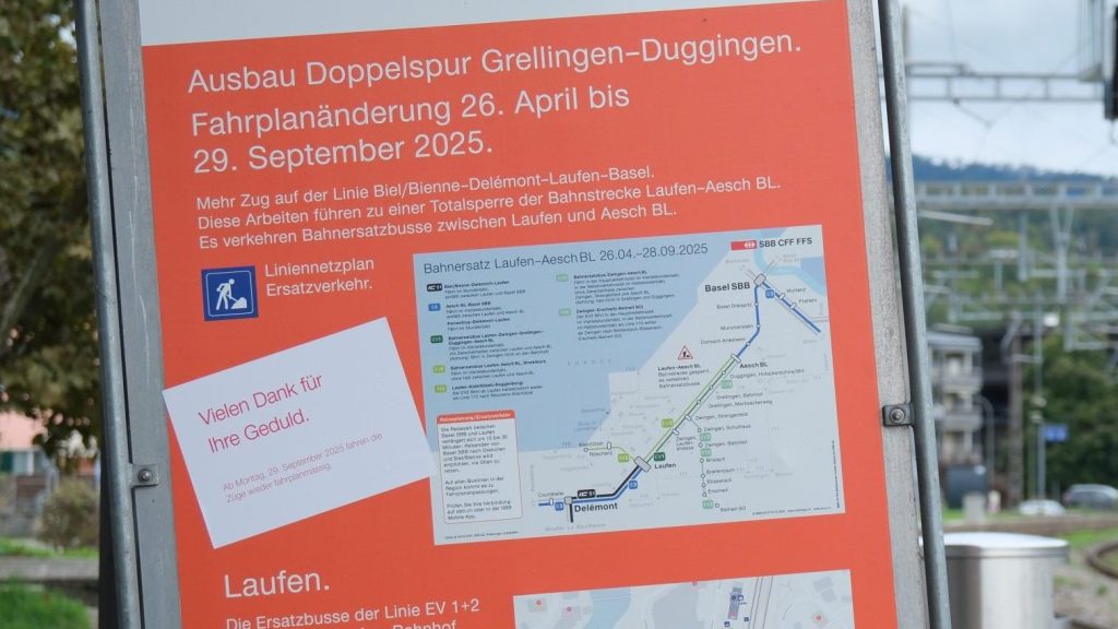 Laufentaler:innen sind froh: Ersatzverkehr ist zu Ende