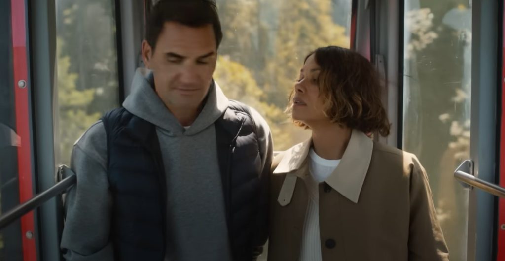 Wenn sich Halle Berry von der Schweizer Landschaft ablenken lässt