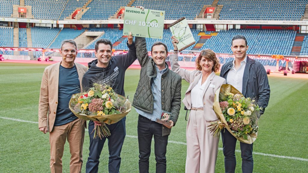 Revendo gewinnt den Klima-Award Basel-Stadt 2025