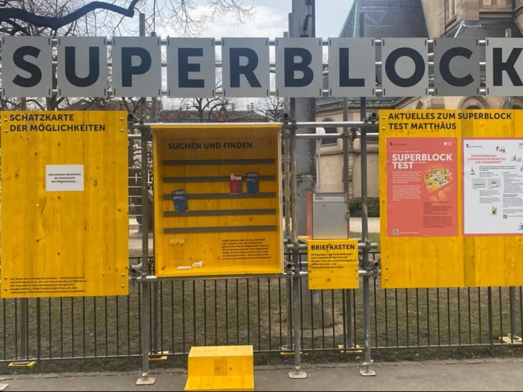 Zweiter Basler Superblock-Test startet im Matthäusquartier