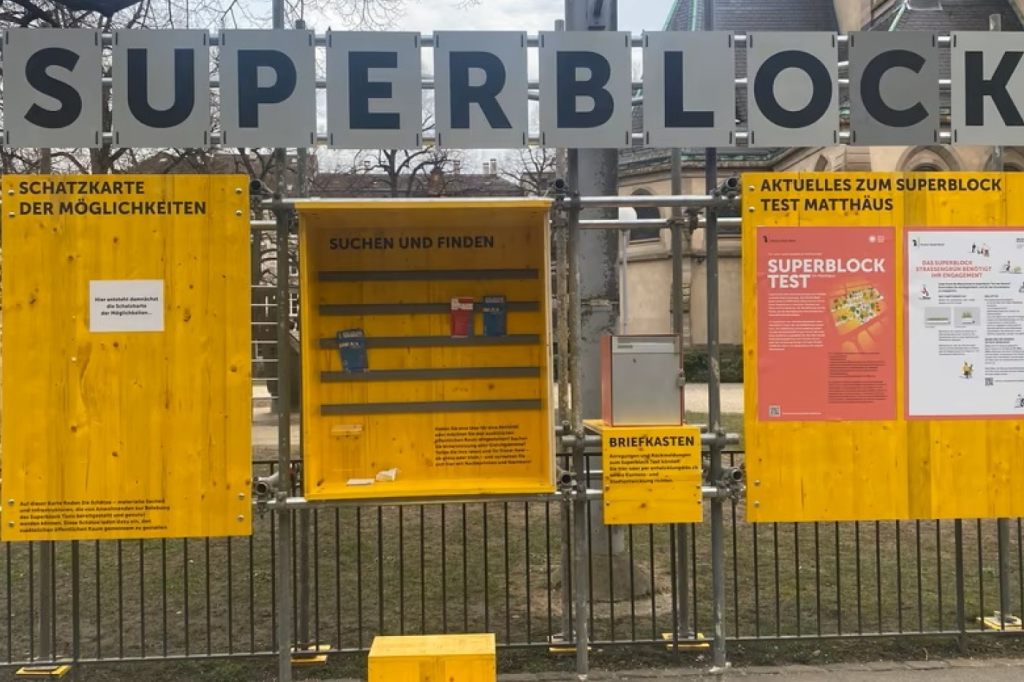 Zweiter Basler Superblock-Test startet im Matthäusquartier