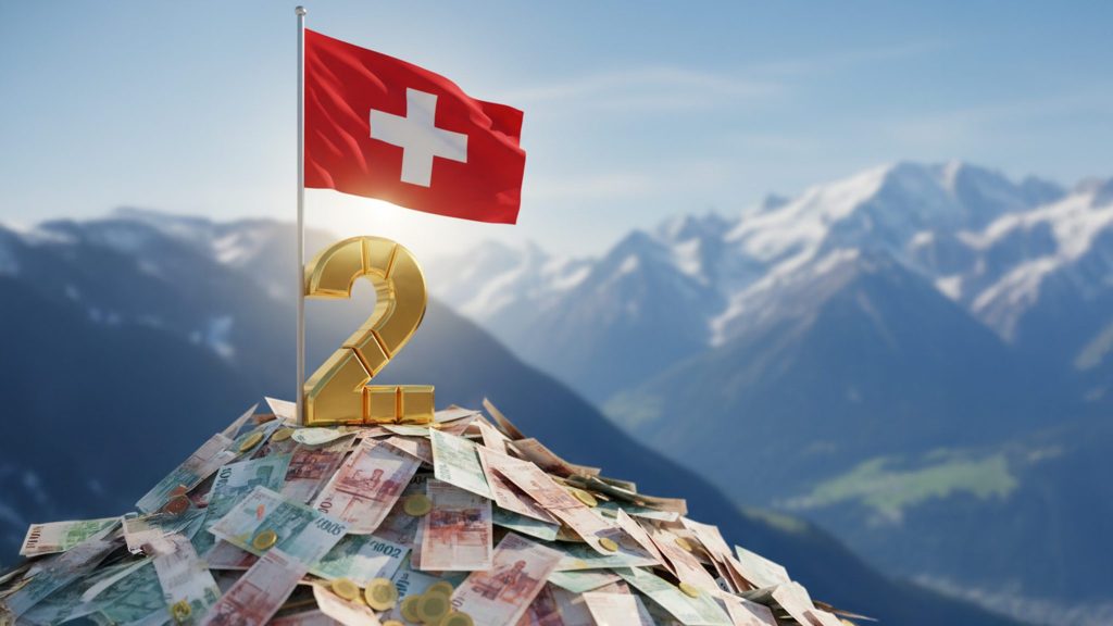 Schweizer bleiben zweitreichstes Volk