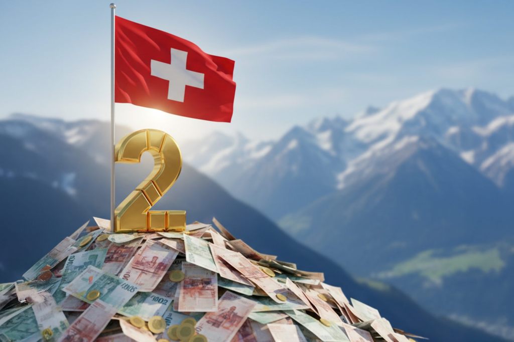 Schweizer bleiben zweitreichstes Volk