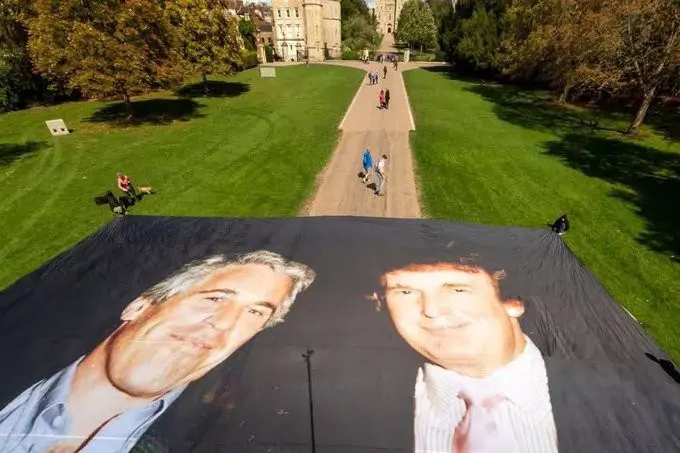 Im Schatten der Epstein-Affäre: Trump ist bei König Charles