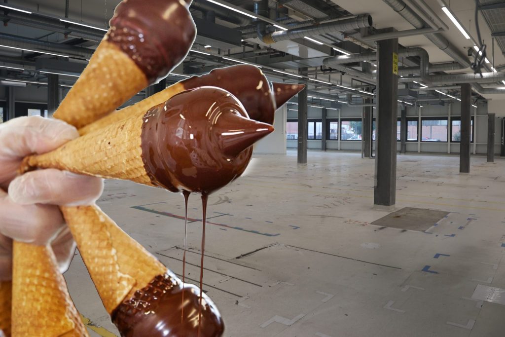 Pratteln wird süsser: Gelati Gasparini präsentiert die neue Produktionshalle