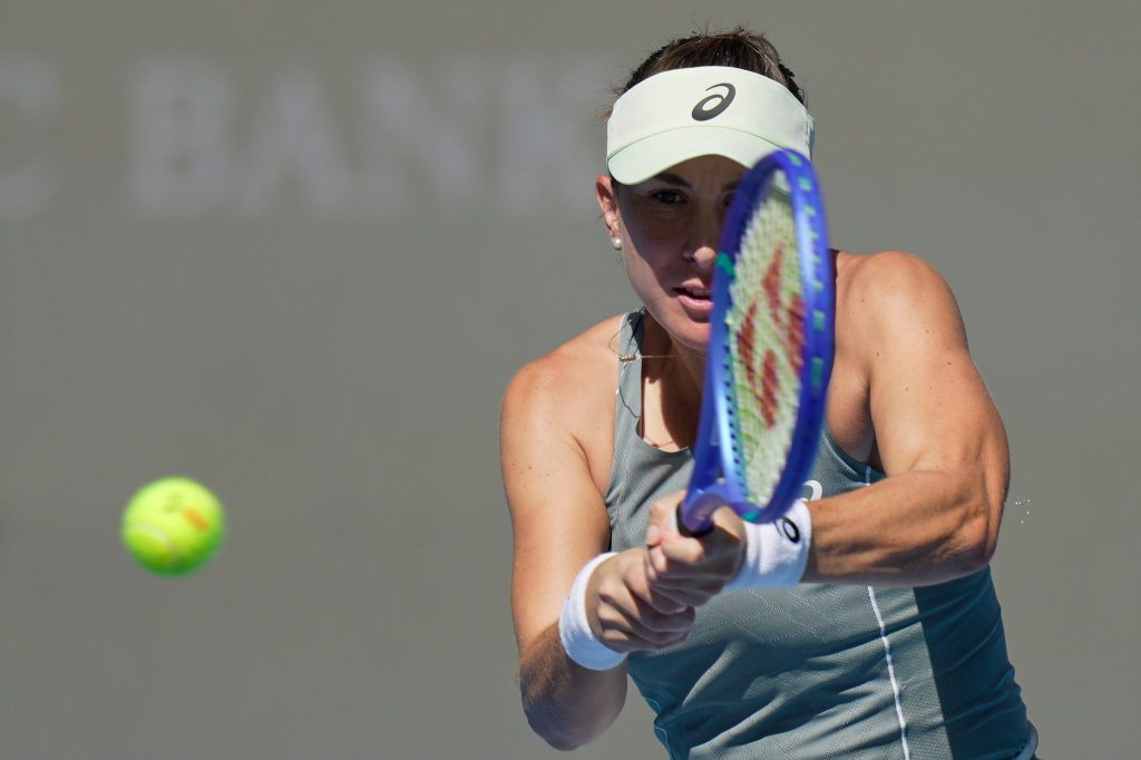 Bencic nach abgewehrtem Matchball im Halbfinal