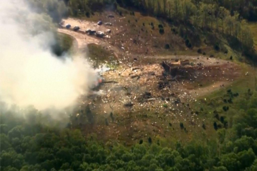Gewaltige Explosion zerstört US-Fabrik