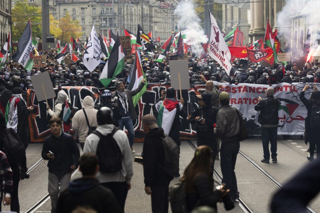 Pro-palästinensische Kreise erheben Vorwürfe gegen Berner Polizei