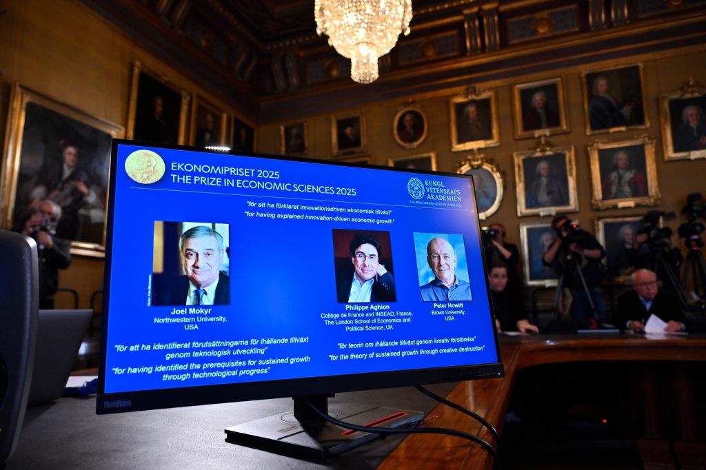 Wirtschaftsnobelpreis für Forschung zu nachhaltigem Wachstum