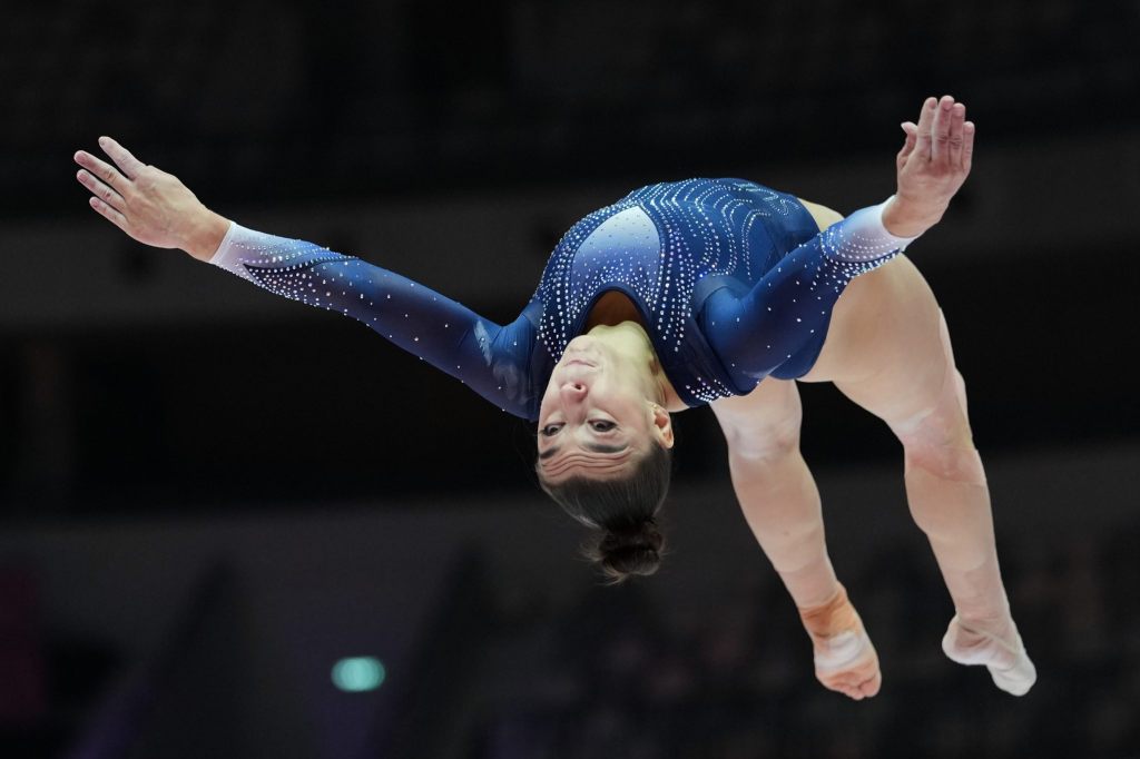 Lena Bickel im Mehrkampf-Final