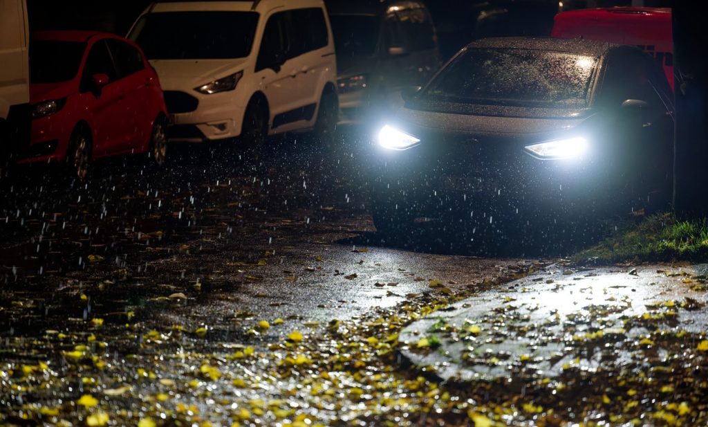 Unfallrisiko ist im Herbst in der Nacht dreimal so hoch