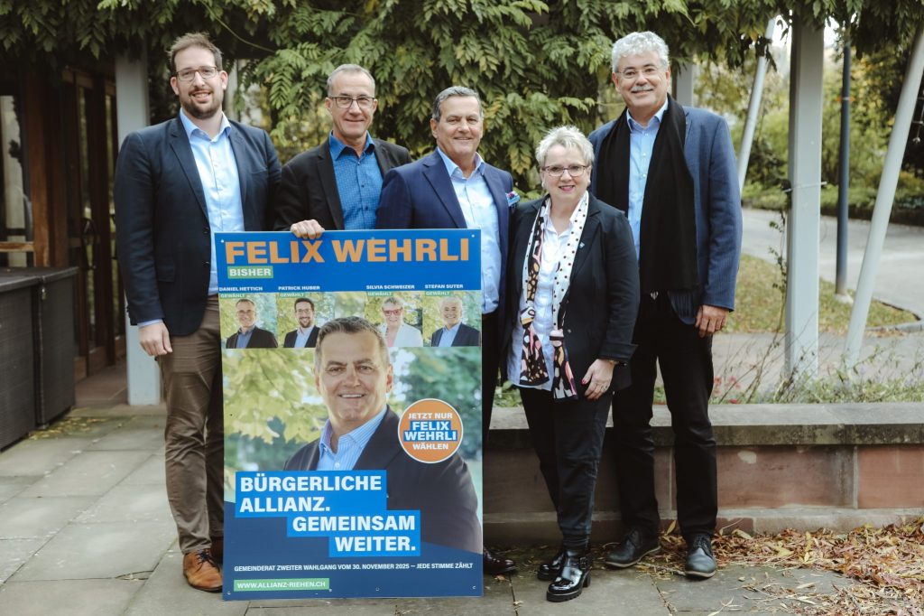 Bürgerliche Allianz stellt sich für zweiten Wahlgang hinter Felix Wehrli