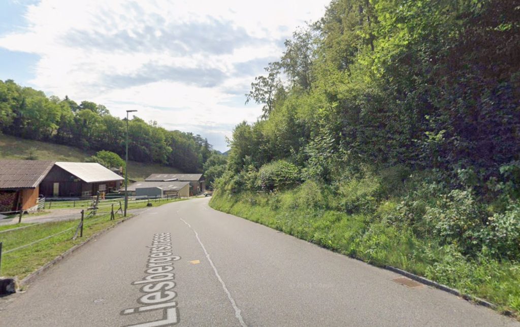 Strassensperrung in Liesberg, Verkehrsbehinderungen in Liestal