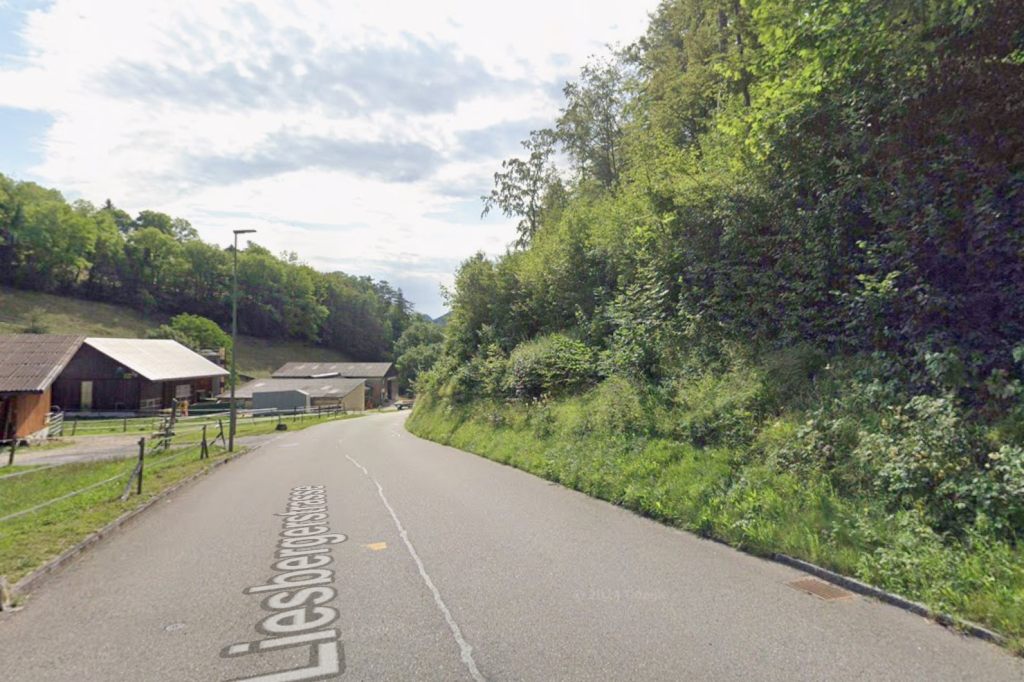 Strassensperrung in Liesberg, Verkehrsbehinderungen in Liestal