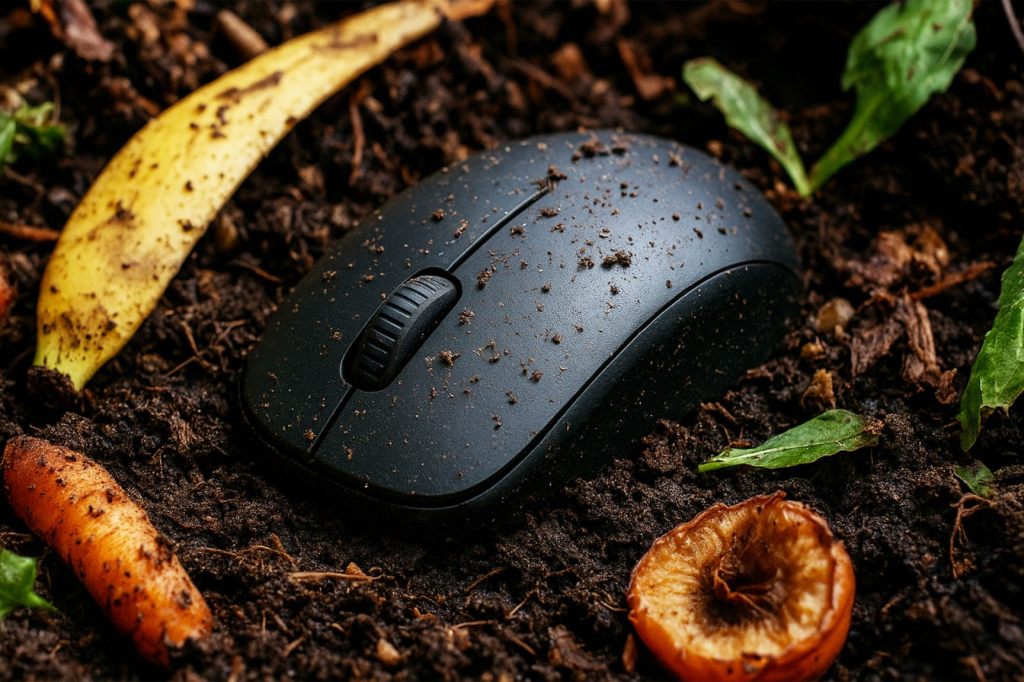 Schweizer Forschende arbeiten an kompostierbarer Computermaus