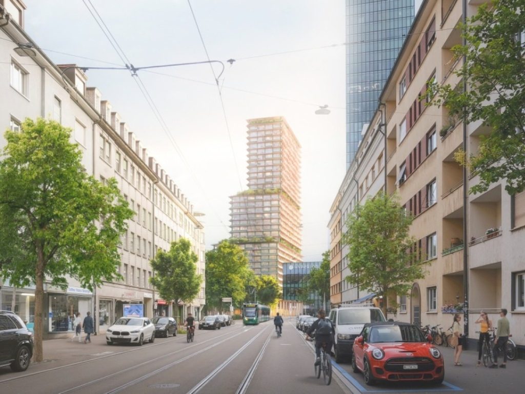 Im Rosentalturm sollen 74 günstige Wohnungen entstehen