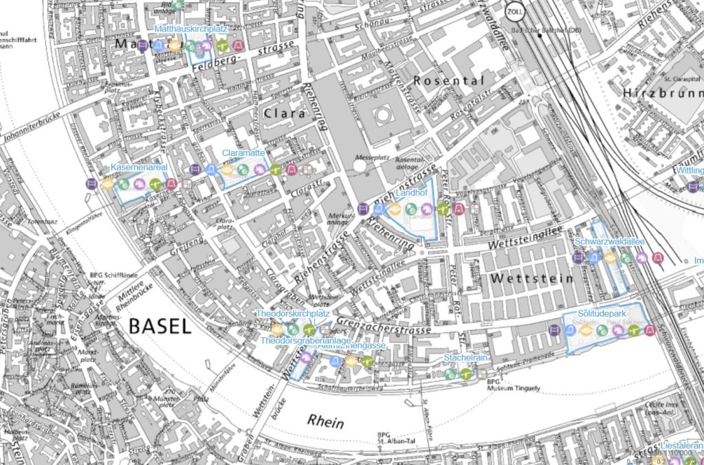 Basels Spielplätze sind neu auf interaktiver Karte zu finden