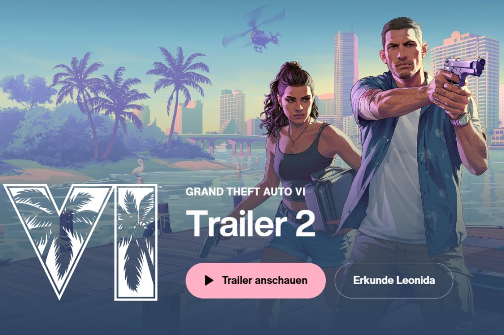 Rockstar überarbeitet seine Website – gibt es Neuigkeiten zu GTA 6?