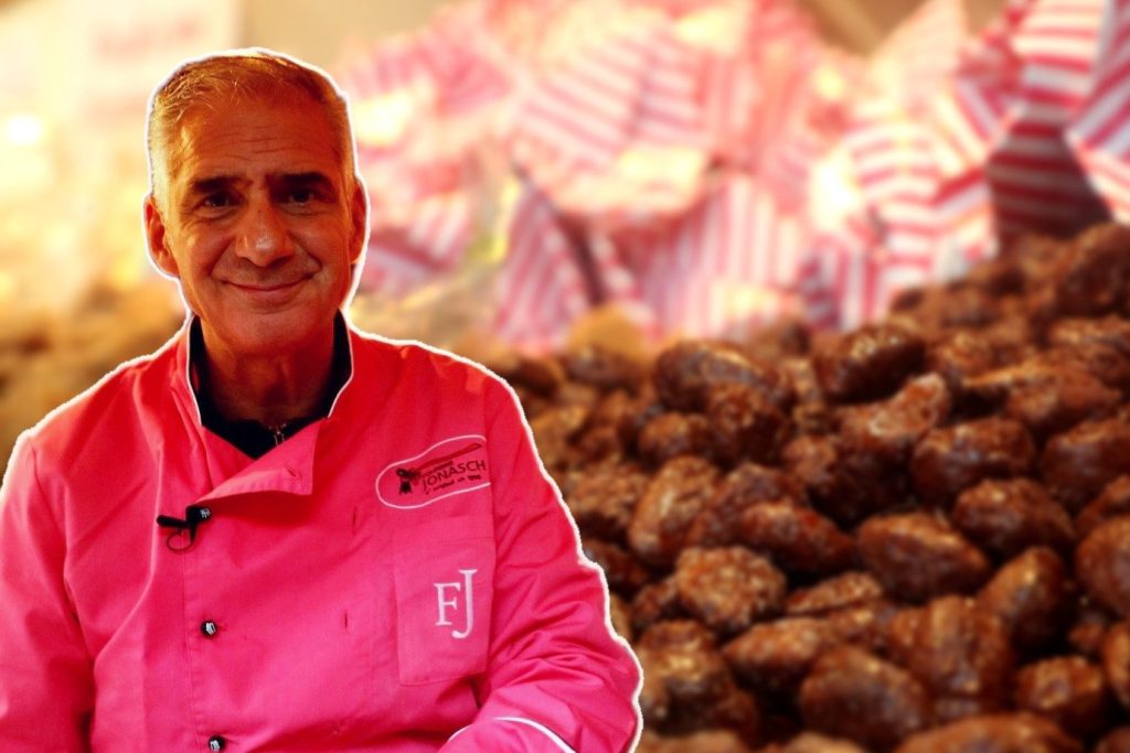 So werden «brennti Mandle» an der Herbstmesse gemacht