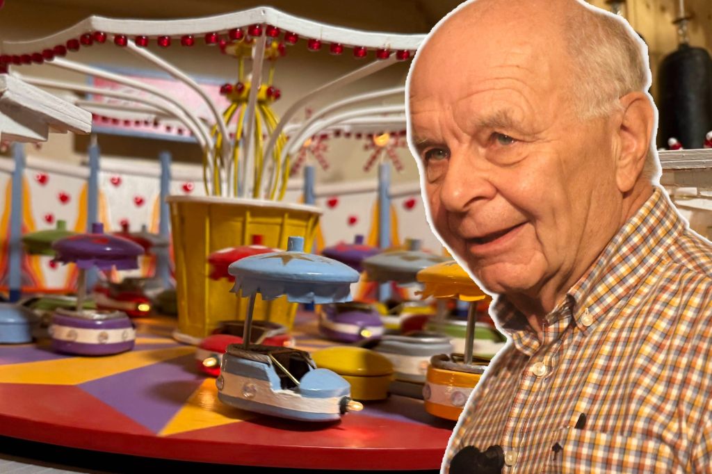 Wie aus CD-Playern und Handmixern die Herbstmesse in Miniatur entsteht
