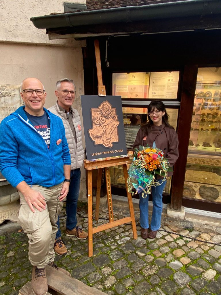 Laufner Fasnachts-Comité enthüllt «Plagette» 2026