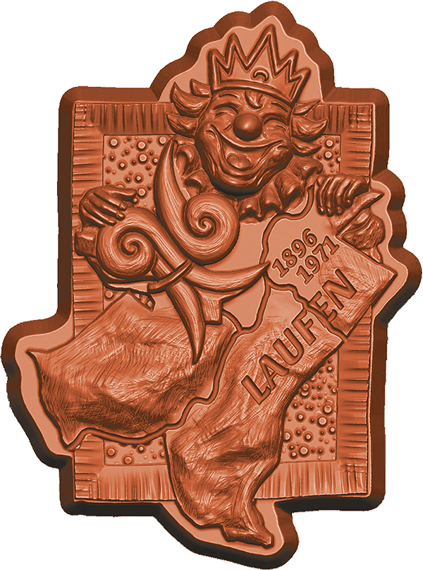 Laufner Fasnachts-Comité enthüllt «Plagette» 2026