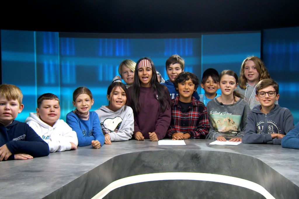 Wenn Kinder im Fernsehen das Sagen haben:  «Wir haben hart gearbeitet»