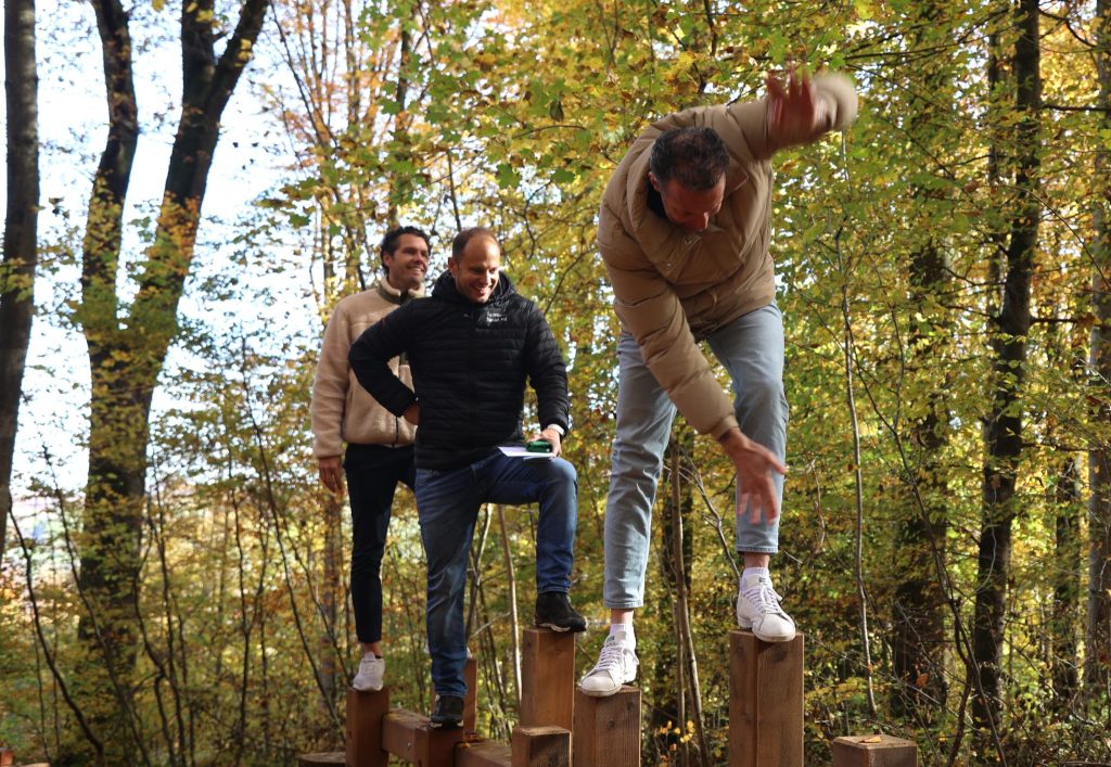 Streller strauchelt, aber fällt nicht: Gleichgewichtsweg in Pratteln eingeweiht