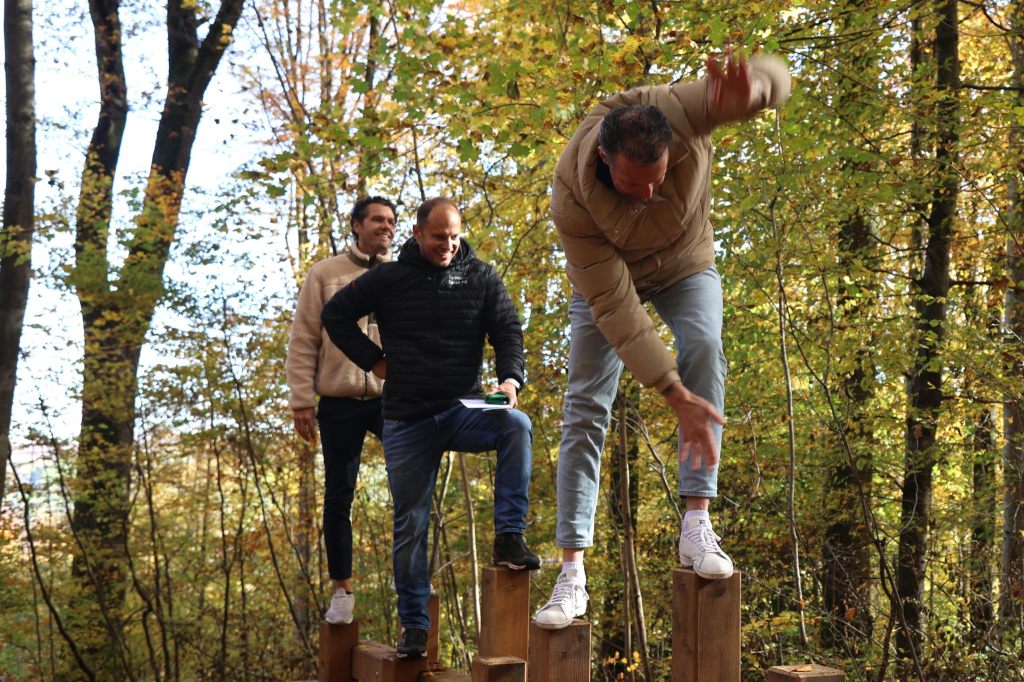 Streller strauchelt, aber fällt nicht: Gleichgewichtsweg in Pratteln eingeweiht