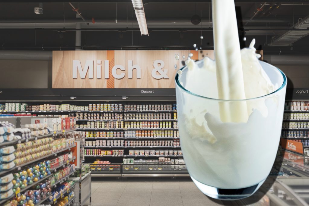 Fairer Milchpreis: Bündnis zeigt mit dem Finger auf die Migros
