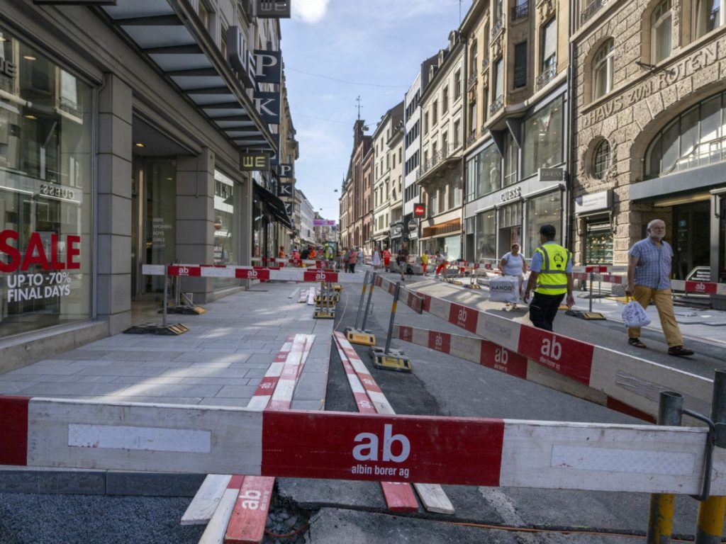 Grosser Rat will von Baustellen geplagten Firmen helfen