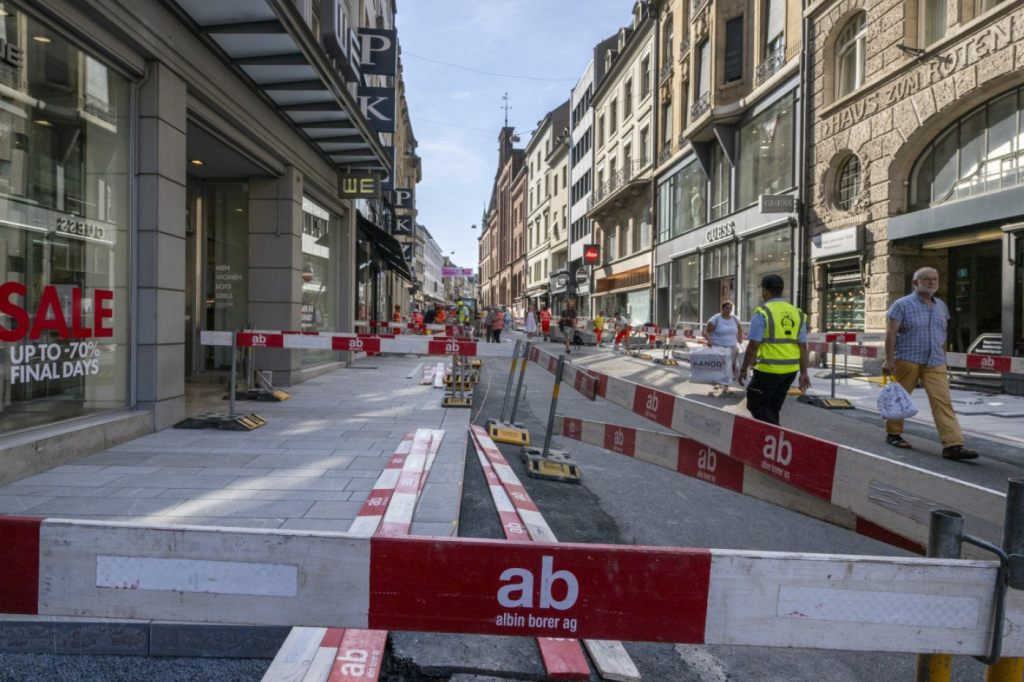 Grosser Rat will von Baustellen geplagten Firmen helfen