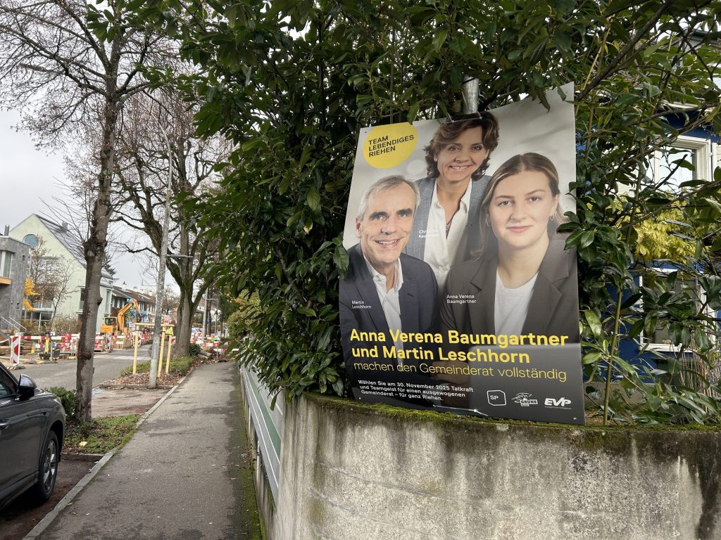 Diese Vier kämpfen in Riehen um die letzten zwei Gemeinderatssitze