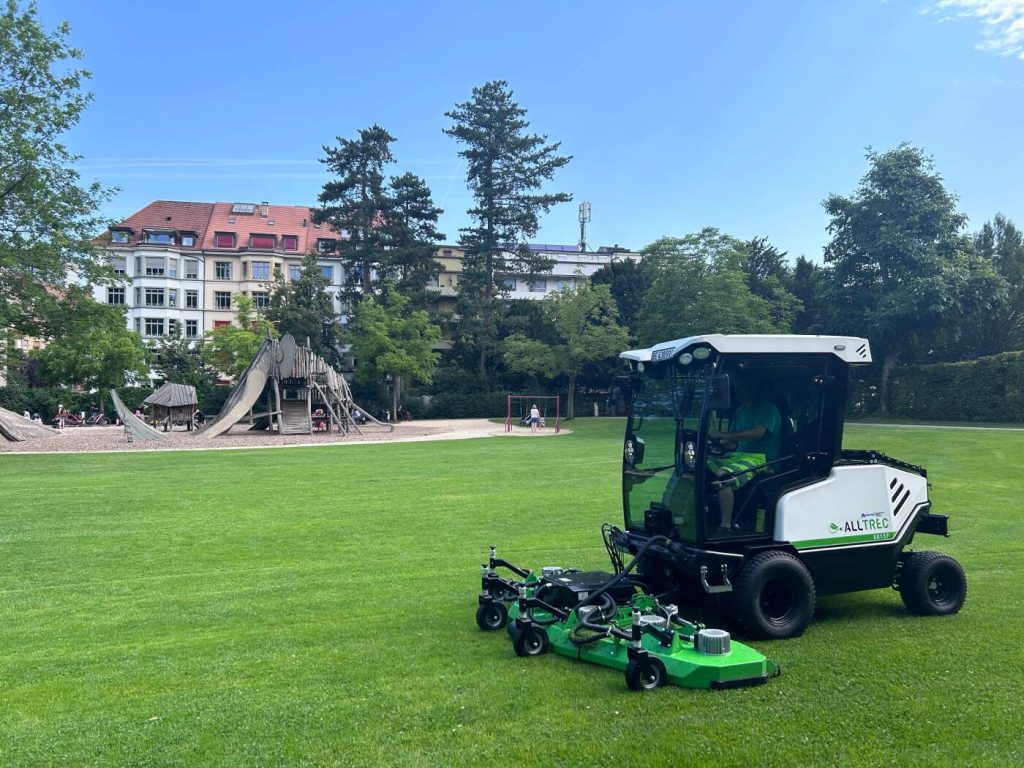 Die Zukunft ist grün: Die Stadtgärtnerei will mehr Elektrofahrzeuge einsetzen