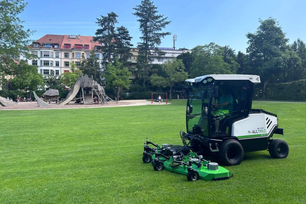 Die Zukunft ist grün: Die Stadtgärtnerei will mehr Elektrofahrzeuge einsetzen