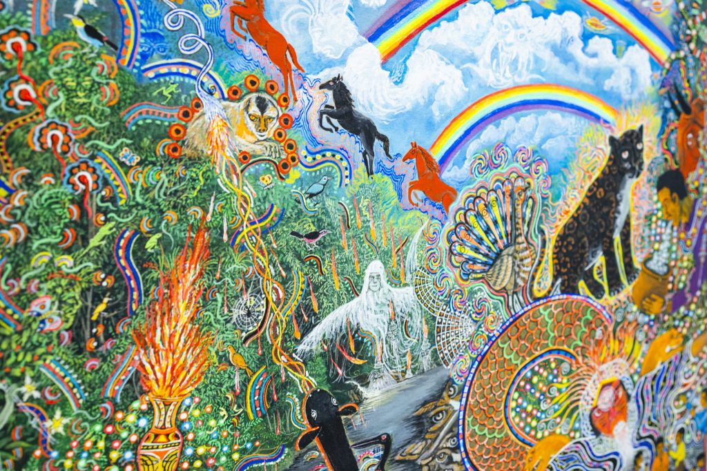 Das Museum der Kulturen versinkt im Gebet