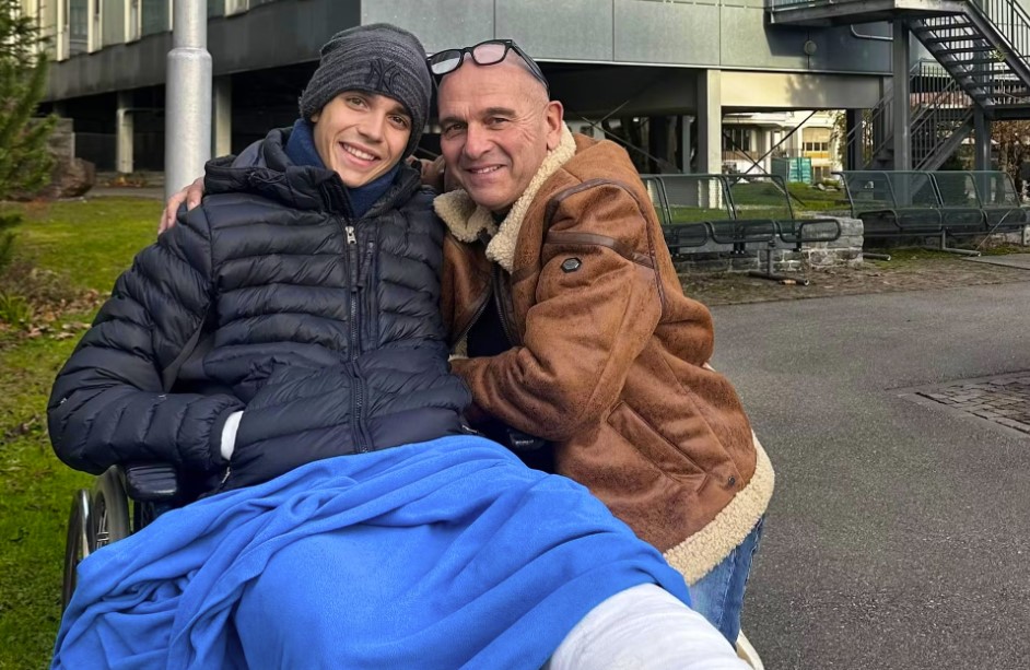 Noah Dettwilers Papa postet erstes Foto nach schwerem Unfall