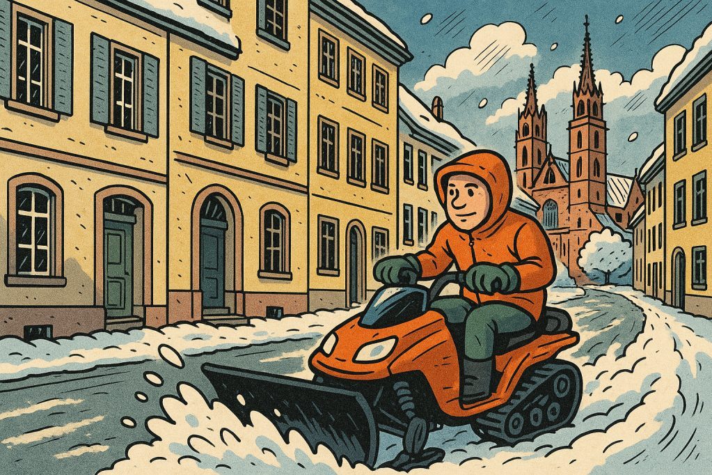 Basel-Stadt startet mit erweitertem Winterdienst in die Saison