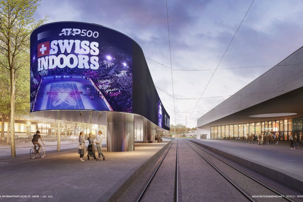 Tramhaltestelle St. Jakob soll endlich mit LED-Wand bestückt werden