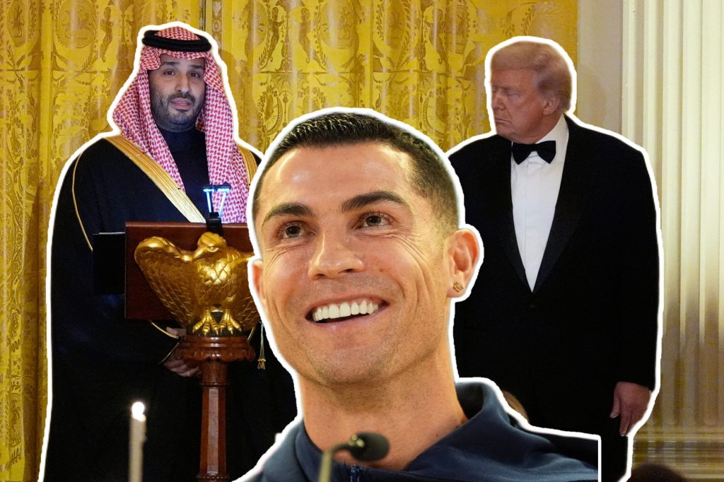 Cristiano Ronaldo besucht US-Präsidenten